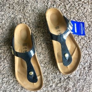 Birkenstock Gizeh, Printed Thong Sandals SZ 8/8.5